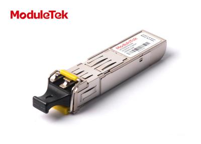 China 1310nm EX Hot Pluggable SFP Optical Transceiver 1.25 GBd Gigabit Ether for sale