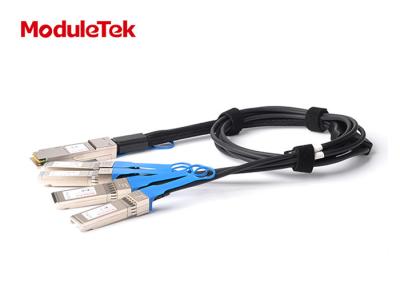 Κίνα 40GBASE - CR4 άμεσο συνδέει το χαλκό Cable10m 40G QSFP+ με το ενεργό καλώδιο 4x10G SFP+ προς πώληση