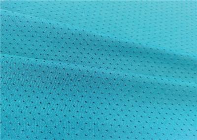 China high quality sportswear fabric sport customize mesh fabric 95% polyester 5%spandex fabric à venda