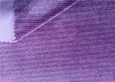 Chine Super Soft Fabric 95% Polyester 5% Spandex Velvet 4 way Stretch Fabric for Garment Dress Fabric à vendre