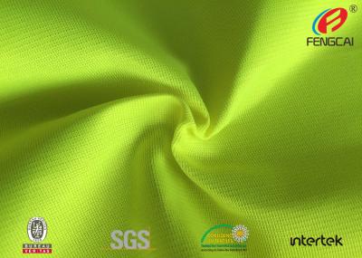 China Multi Functiona Fluorescent Material Fabric Reflective Safety Material 90GSM for sale