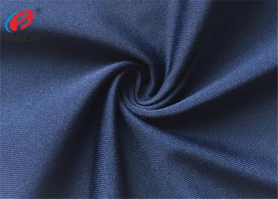 China 90% Polyester des Spandex-4 gebürstetes Superpolygewebe 10% Weisen-Ausdehnungs-Gewebe-eins Seite zu verkaufen