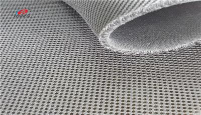 China 155CM Breedte 230G/M2 3mm Lucht Mesh Fabric van het Dikte 3D Verbindingsstuk Te koop