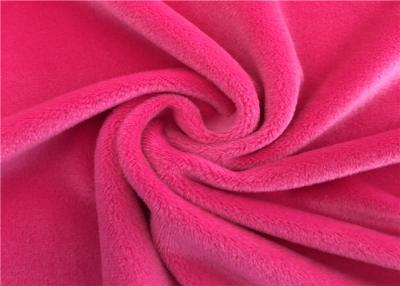 China Polyester Spandex Stretch Velvet Fabric Plush Toy Super Soft 230GSM 1.5MM PLIE for sale