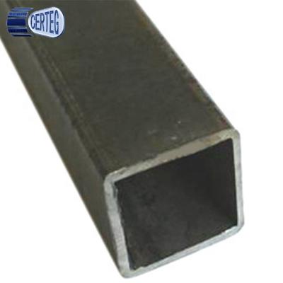 China Structure Steel Hollow Pipe 38x38x3 Square Sections , Structural Tube Steel Profile Black Square Tube for sale