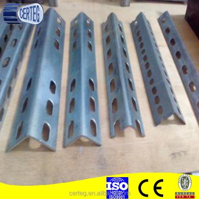 China Steel Structure Beam Angle Bar With Hole for sale