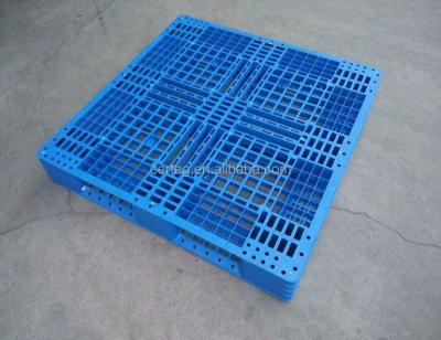 China Single Faced Steel Tubes Reinforced Single Faced Euro Plastic Pallet For Racking for sale