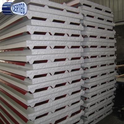 China 100mm To 970mm Eps Insulated Sandwich Roof Panel for sale