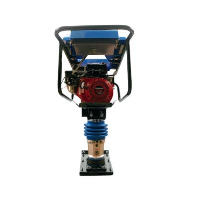 China Road New 5.5hp Gasoline Petrol Tamping Rammer Electric 4kw Motor for Soil Compaction with Electrical Hammer for sale