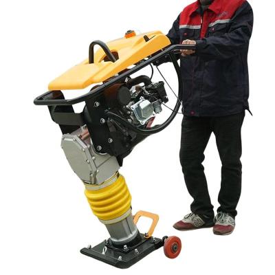 China Road New HONDA GX160 Electric Impact Hammer Economical Vibration Soil Compactor and Tamping Rammer for Road Compaction for sale