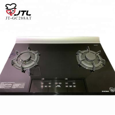 China Household Black Gas Cooktops, Made in Taiwan, MIT, JT-GC288AT for sale