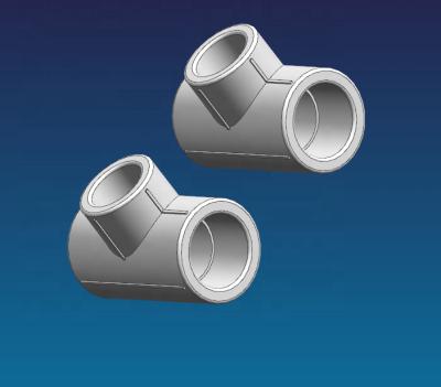 China Stainless Steel PPR Pipe Fitting Injection Mold Supplier for sale