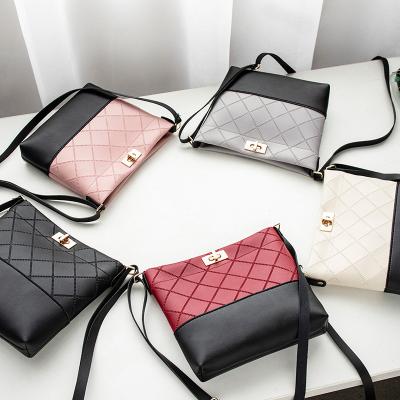 China New Multi-Function Single Shoulder Bag Body Sling Spring Summer PU Square Casual Cross Women Shape Bags for sale