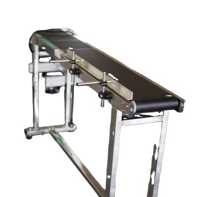 China Heat Resistant Packaging Machine Long PVC Belt Conveyor 59inch Length 7.8inch Width No Guardrail Conveyor for sale