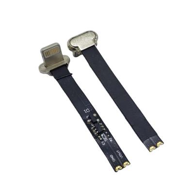 China Video Game Player Ultra Thin Ribbon Flat Soft 8PIN USB Super Cable For iPhone for sale