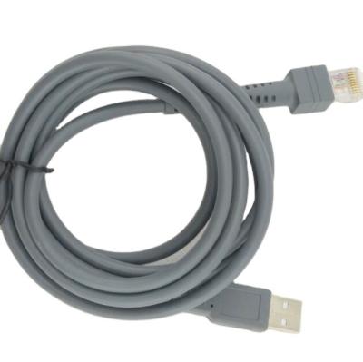 China Multimedia USB 2.0 A Male To RJ50 10P10C Barcoder Cable LS2208 for sale