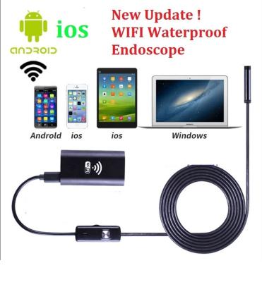 China CE FFC Rohs 8MM 1080P Wifi Waterproof Borescope Borescope Inspection Waterproof/Waterproof Wireless Camera for sale