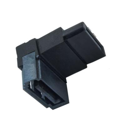 China Automotive SATA Female To SATA Male 90 Angled Adapter for sale