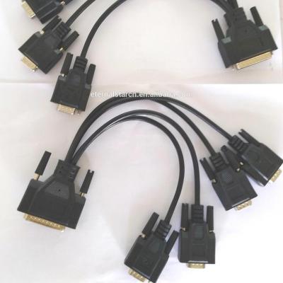 China MP3 / MP4 Player 4 DB9 OEM DB44 To Port Serial 9 Pin Male Cable for sale