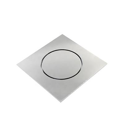 China GUIDA 761034 Modern Brass Floor Drain Polished Square Bathroom Shower Floor Drain for sale