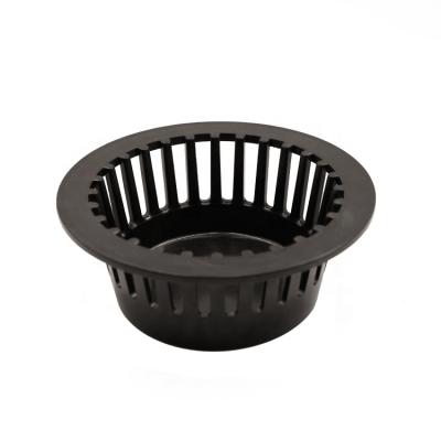 China Best Middle East Selling Ningbo Guida Market Modern Plastic Floor Drain Strainer Net Roof Dish Drainer for sale