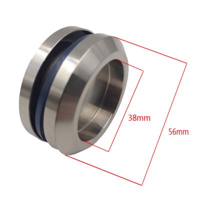 China With Glass Opening 22mm Stainless Steel Round Brushed Sliding Door Handle Bathroom Shower Glass Door Handle Pull Knob for sale