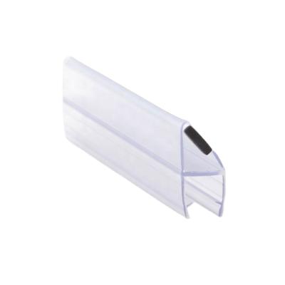 China GUIDA modern flexible waterproof plastic bottom glass sliding shower door sealing strip for sale