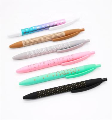 China Ball Tip Transfer Pen High Quality Promotional Korean And Japanese Cute Plastic Thermal Pen With Soft Rubber for sale