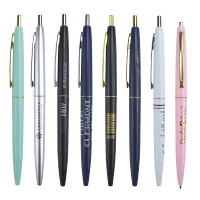 China Promotional Pen Promotional Pen Color Twist Mechanism Hotel Custom Logo Ballpoint Pen for sale