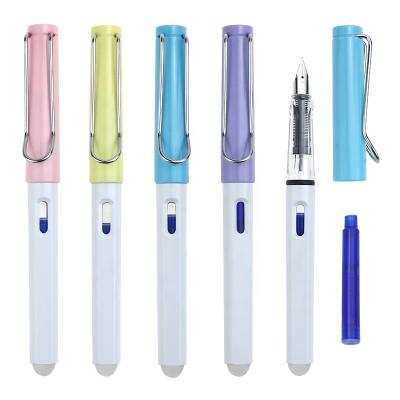 China Student Custom Japan promotional independent refill color erasable gel ink kugelschreiber fountain pen with logo for sale