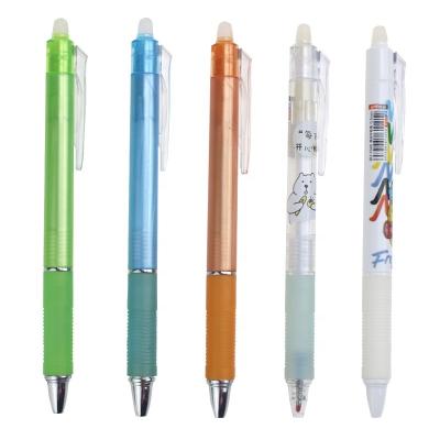 China Promotional Stationery Normal Temperature Click Erasable Gel Ink Pen With Custom Logo for sale