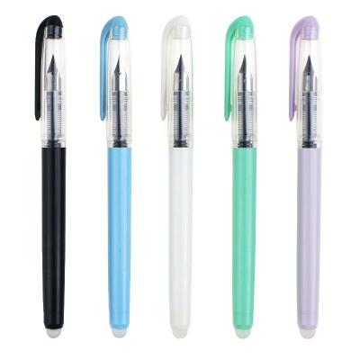 China Custom Promotional Independent Liquid Pen Seed Fountain Pen Japan Korea Erasable Gel Pen With Logo for sale