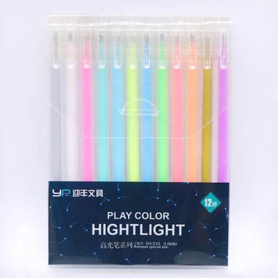 China Promotional Promotional Children\Business\School\Office Drawing 12 Colors Pen Art Set Water Color Brush Pen Set For Kids Drawing for sale