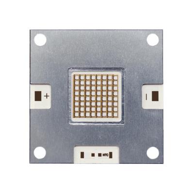 中国 40*40mm 120deg 240W 385nm 395nm 405nm インクジェット印刷粘着剤 固化UVCOB LEDモジュール 販売のため