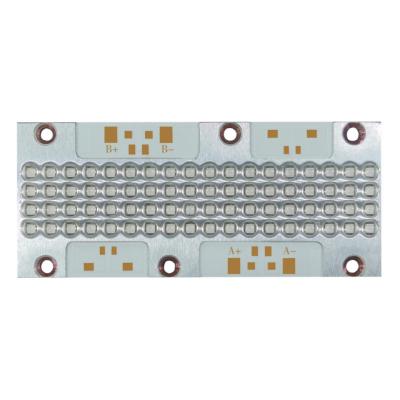 China 365nm 176W Alta potencia 71*31mm 10-12W/cm2 30deg / 60deg SMD Tablero de cobre COB módulo LED para curado en venta