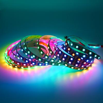 China SMD 5050 Sk6812 5v 60led / M de color completo direccionable Flexible RGB Led Strip en venta