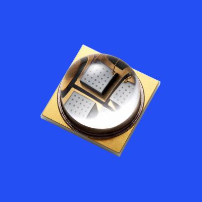 China 7.0*7.0mm 365-370nm UV-LED-Diode 60 Grad klare Linse UVB-LED-Diode zu verkaufen