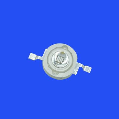 China Diodo LED de alta potencia de 365nm Lente convexa clara 3W Color púrpura LED UV para curación UV en venta