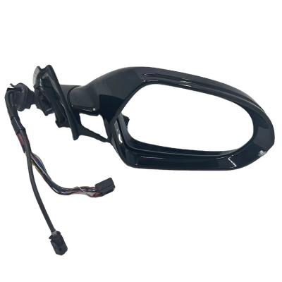 China Safety Factory Supply Rearview Side Mirror Assy Flexible Flexible Rearview Mirror With 360 Cameras Turn Signal Light Side Mirror For Audi C7 A6L for sale