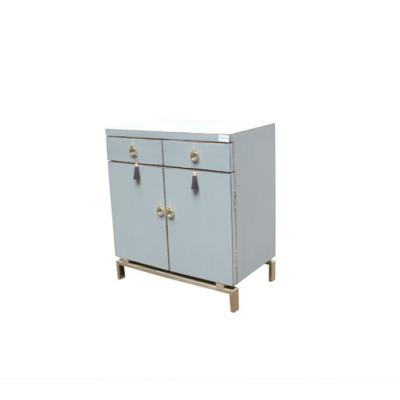 China Assembly Furniture Cabinet Stainless Steel Luxury Furniture Wooden Cabinet With Door And Drawer for sale