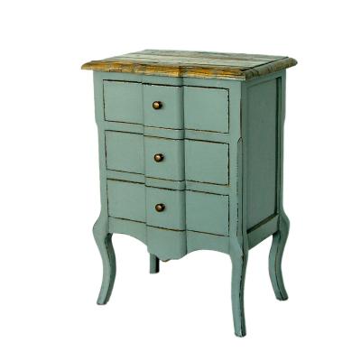 China Assembly Home Furniture Bedroom Furniture French Style Night Stand Beside Table With Drawer for sale