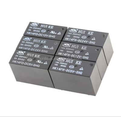 China Home Appliance 4PIN 10A 5A 3A SRD/SJ-S/SJ-LM Relay SRD-S-105DM/H SJ-S-112DMH SRD-S-124DM/H for sale