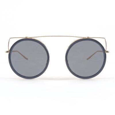 China 2022 Benyi Metal Round Sunglasses High Quality Seller High Quality Fashion Luxury Vintage Round Sunglasses for sale