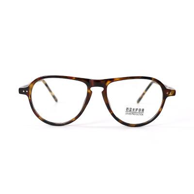 China Glasses Customized Acetate Tortoiseshell Optical Glass Eyewear Frames Classic Spectacles for sale