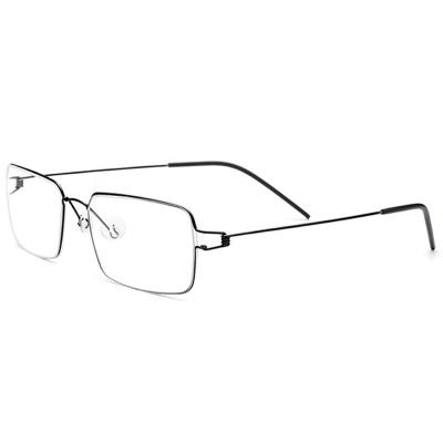 China Hot Selling Titanium Optical Glasses Glasses Optical Frames Glasses Unisex Clear Eyewear Glasses for sale