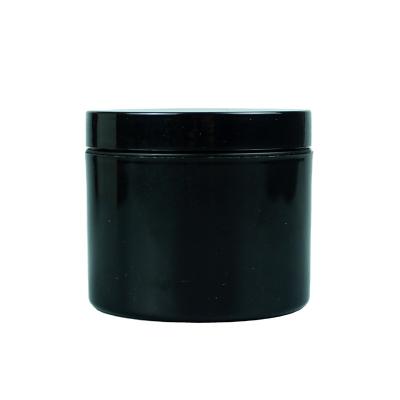 China Black Cosmetic 4oz Cosmetic Jar For Skin Care Cream Packaging Container for sale