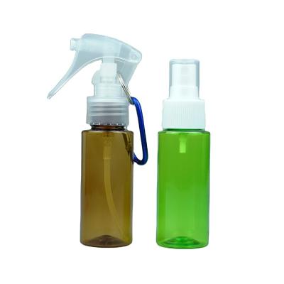 China 60ml Cosmetic Plastic PET Cleaning Liquid Trigger Detergent Bottle for sale