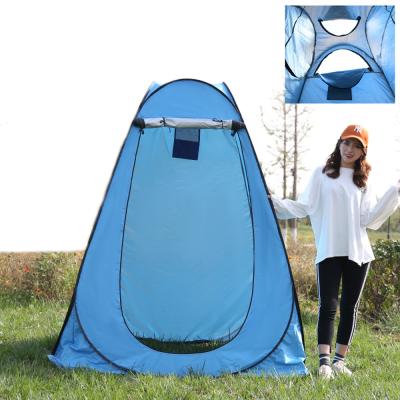 China 1.5x1.5x1.9m Instant Pop Up Shower Tent , Portable Camping Shower Tent for sale