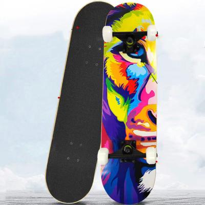 Китай PU Wheel Outdoor Entertainment Equipment Heat Transfer Printing Bearings Skateboard продается