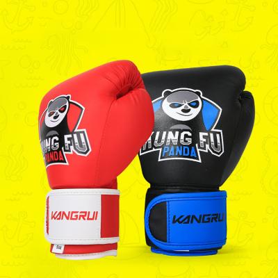 China Pu Leather EVA Boxing Training Gloves Children Breathable Professional Vintage Te koop